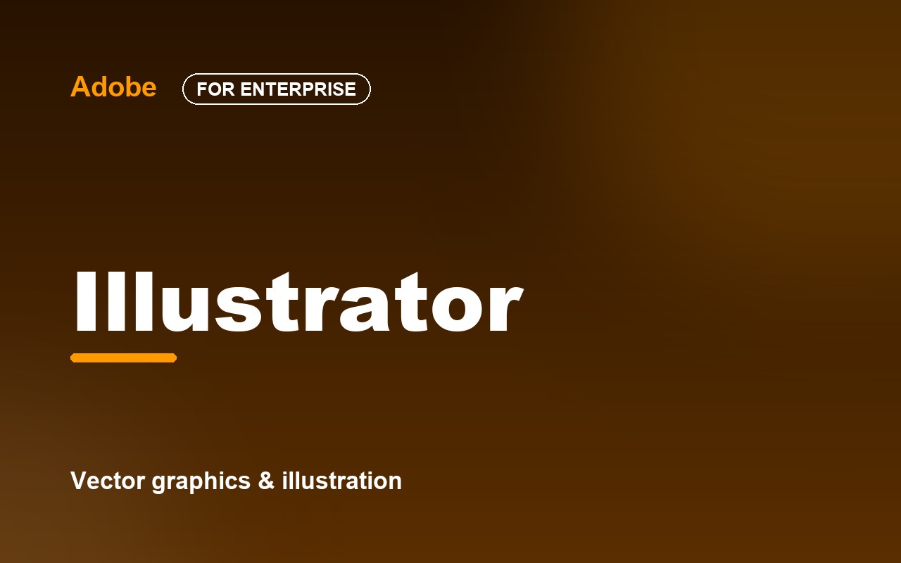 Adobe Illustrator for enterprise